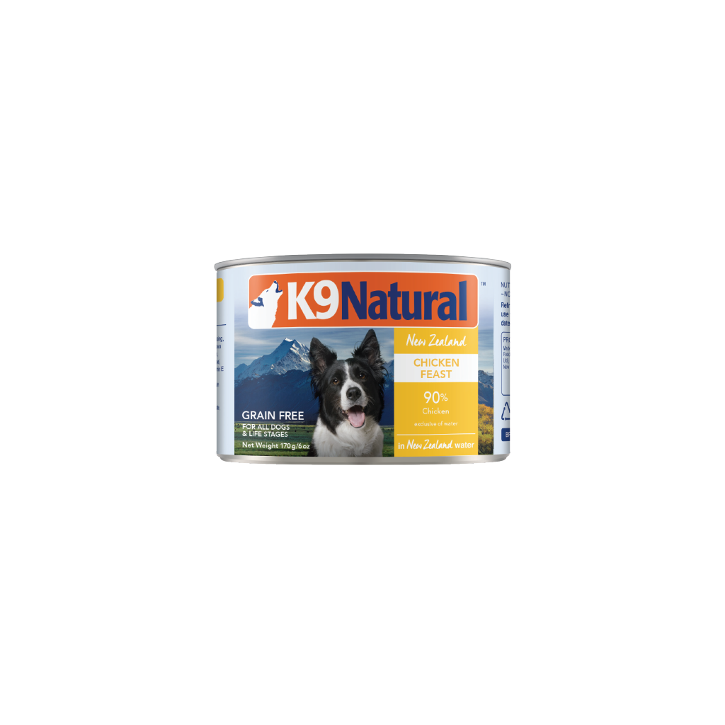 Chicken Feast Canned Dog Food K9 Natural Australia