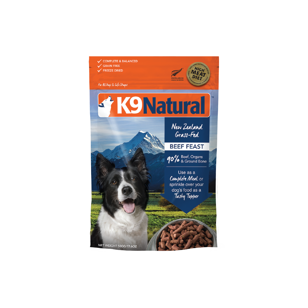 beef-feast-freeze-dried-dog-food-k9-natural-australia